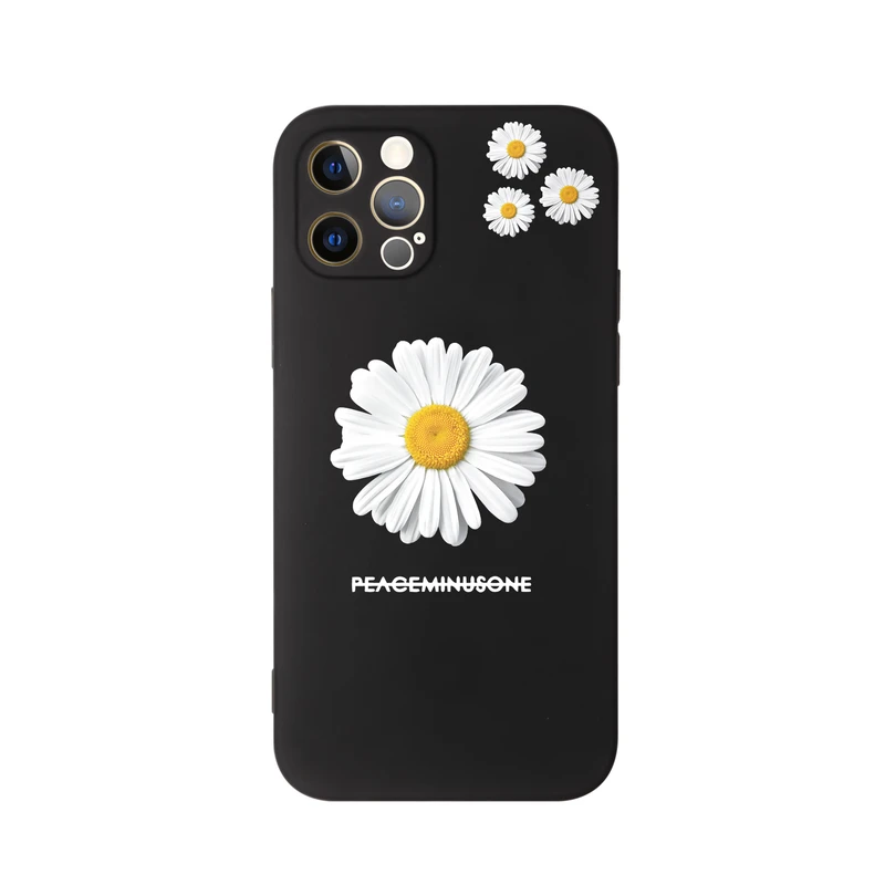 کاور قاب گارد طرح گل بابونه کد FF1404 مناسب برای گوشی موبایل اپل iphone 12 pro
