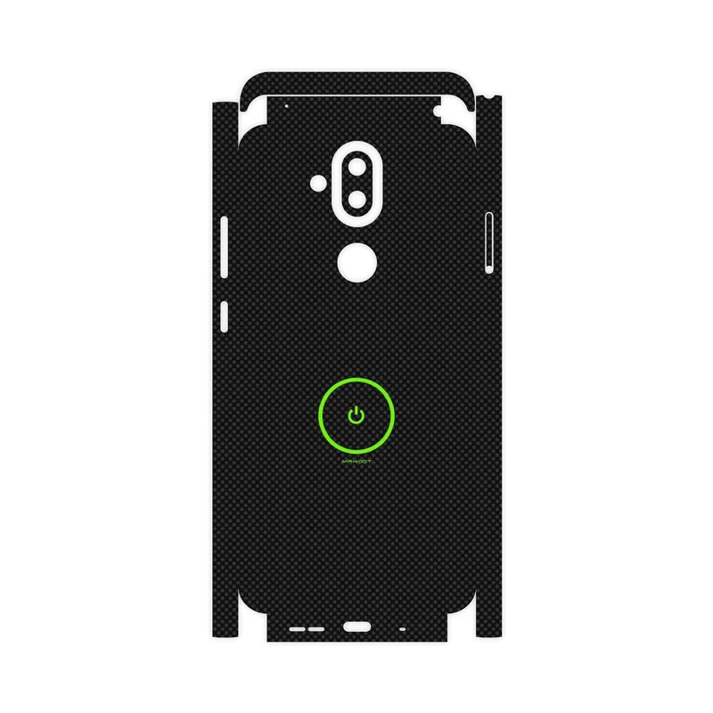 برچسب پوششی ماهوت مدل Minimal Power Button-FullSkin مناسب برای گوشی موبایل نوکیا 8.1