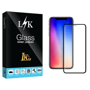 LKG LK Glass Screen Protector For Apple اپل X/XS