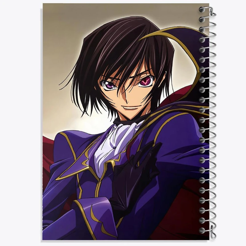 دفتر نقاشی 50 برگ خندالو مدل لولوش انیمه Code Geass کد 13052