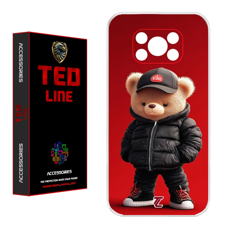 کاور تد لاین طرح تدی کد 1113 مناسب برای گوشی موبایل شیائومی Poco X3 / X3 Pro / X3 NFC