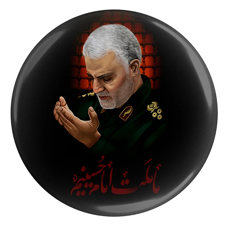 مگنت مدل S12508 طرح سردار شهید حاج قاسم سلیمانی ما ملت امام حسینیم