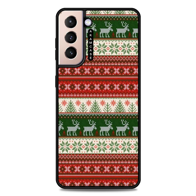 کاور آکام مدل AMC-WSGS21P-CHRISTMAS-15 مناسب برای گوشی موبایل سامسونگ Galaxy S21 Plus