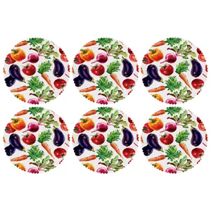 زیربشقابی مدل U2-42516 بسته 6 عددی