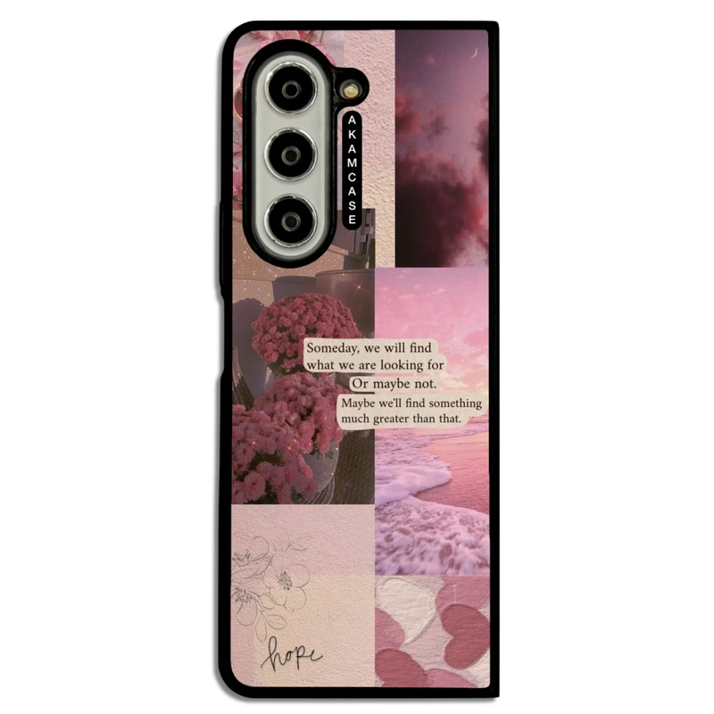 کاور آکام مدل AMC-WSGZFOLD5-PINK-20 مناسب برای گوشی موبایل سامسونگ Galaxy Z Fold 5