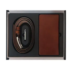 ست هدیه مردانه چرم حقی کد 150063