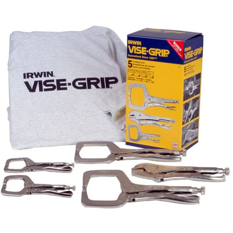 مجموعه 5 عددی انبر قفلی اروین مدل 74