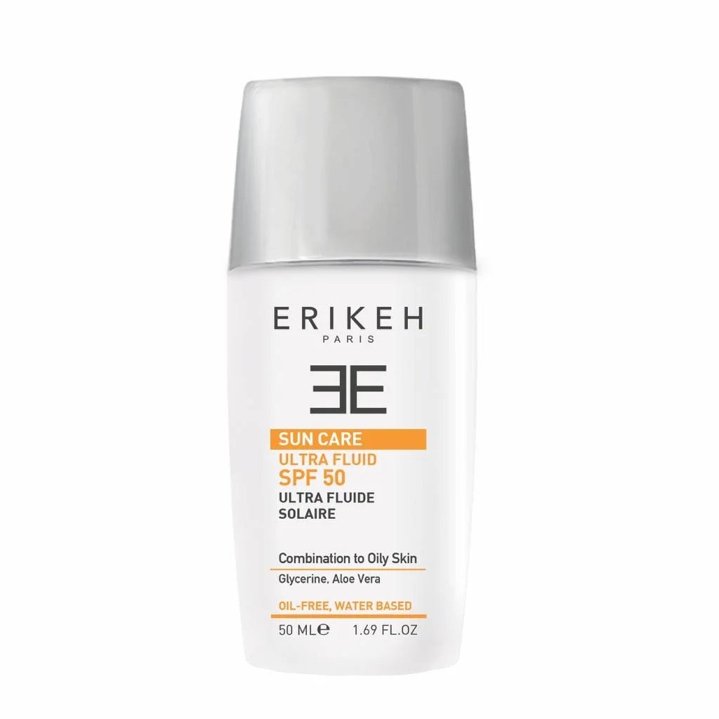 کرم ضد آفتاب بدون رنگ اریکه SPF 50 مدل اولترا مناسب برای پوست های چرب حجم  ‌50 میلی‌لیتر -  - 1