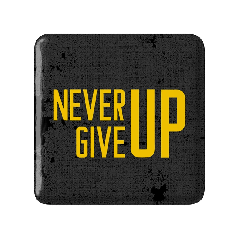 مگنت خندالو مدل Never Give Up کد 10040