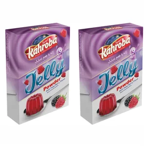 پودر ژله تمشک کهربا - 100 گرم مجموعه 2 عددی