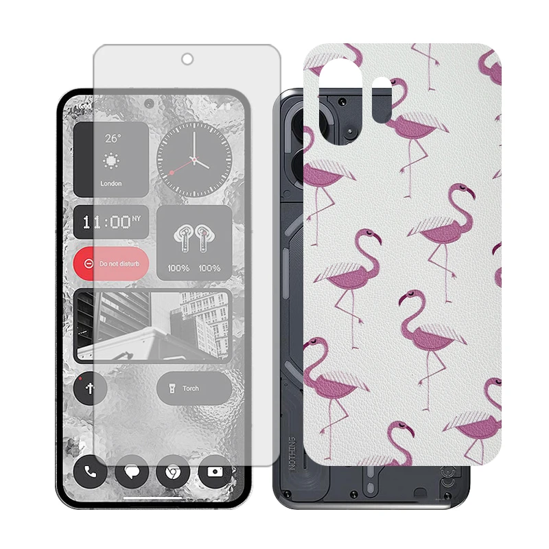 محافظ صفحه نمایش مات گلس مدل Together مناسب برای گوشی موبایل ناتینگ Phone 2 به همراه برچسب پوششی پشت گوشی