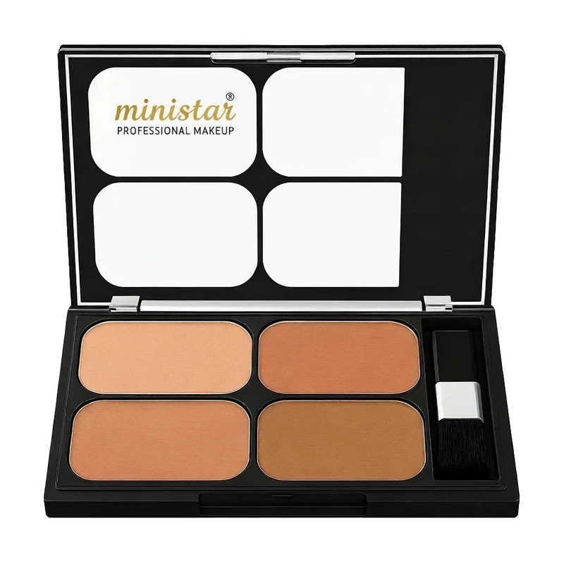 پالت رژ گونه مات مینی استار مدل Quattro شماره 03