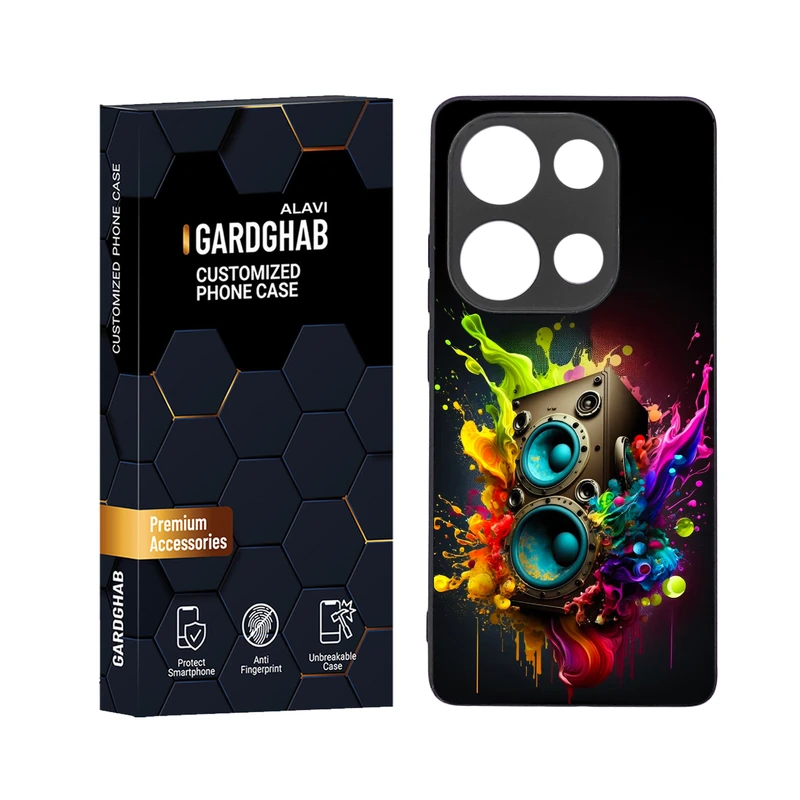 کاور گارد قاب علوی مدل دور ژله ای مناسب برای گوشی موبایل شیائومی Poco M6 Pro 4G