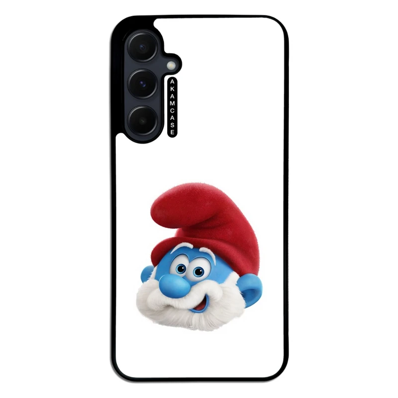 کاور آکام مدل AMC-WSGA55-SMURFS-13 مناسب برای گوشی موبایل سامسونگ Galaxy A55