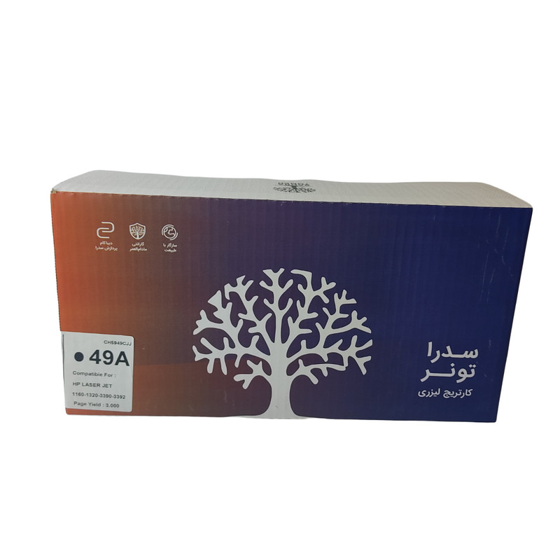 تونر مشکی سدرا مدل 49A