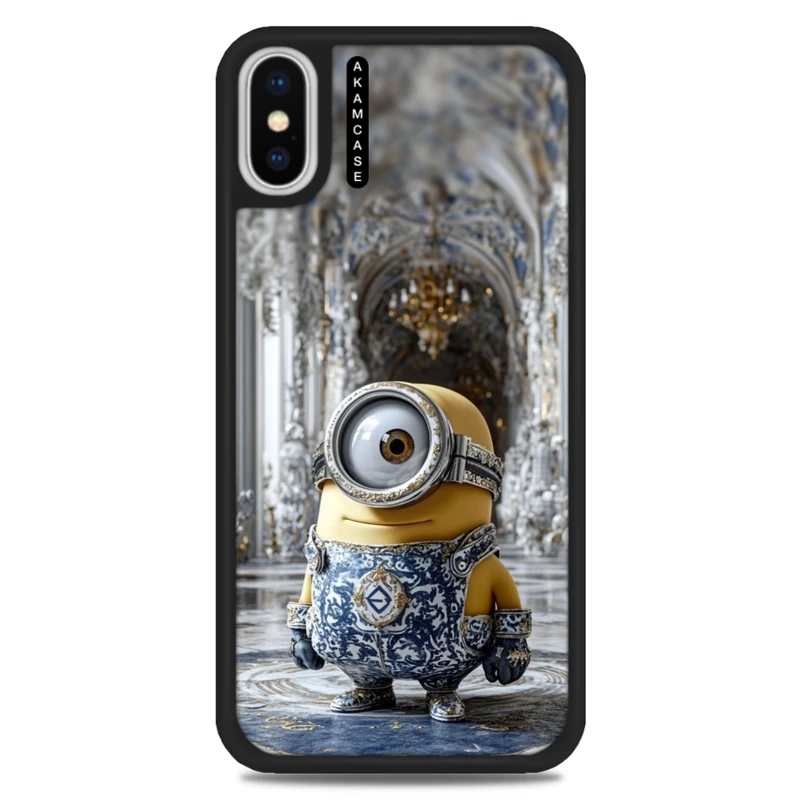 کاور آکام مدل AMC-WAX-MINIONS19 مناسب برای گوشی موبایل اپل iPhone X/Xs
