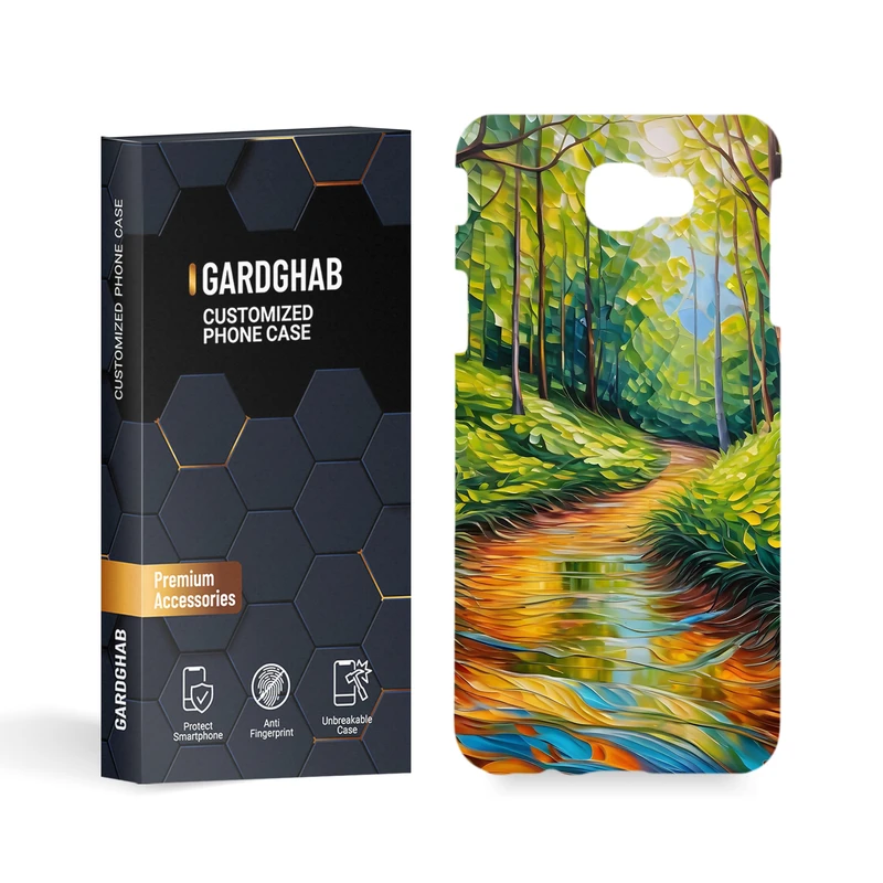 کاور گارد قاب مدل هنری مناسب برای گوشی موبایل سامسونگ Galaxy J5 Prime