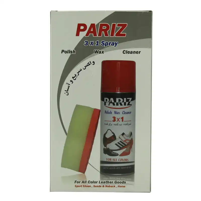 اسپری تمیز کننده کفش پاریز مدل 54126