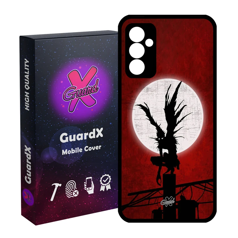 کاور گارد ایکس طرح دفترچه مرگ انیمه مدل Glass10556 مناسب برای گوشی موبایل سامسونگ Galaxy S23 FE