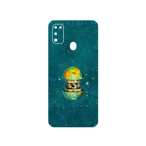 MAHOOT Collage of Earth Face Cover Sticker for Samsung Galaxy M30s