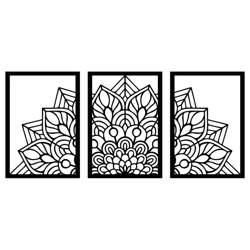 شابلون کد SP461-2 مجموعه 3 عددی