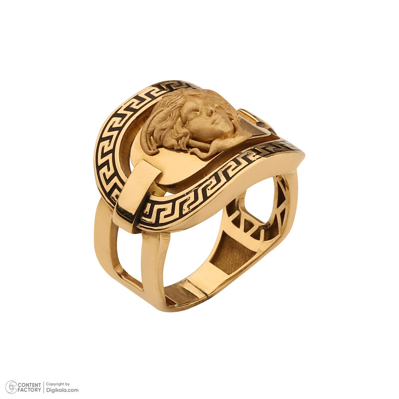 انگشتر طلا 18 عیار زنانه با طرح ورساچه صلاحی گلد مدل 13113 سایز 56 انگشتر طلا 18 عیار زنانه با طرح ورساچه صلاحی گلد مدل 13113 سایز 56