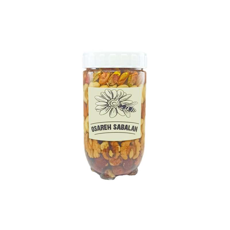 عسل معجون پنج مغز - 600 گرم