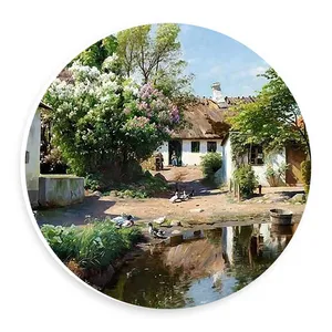 دیوارکوب طرح برکه و خانه روستایی مدل wtb937