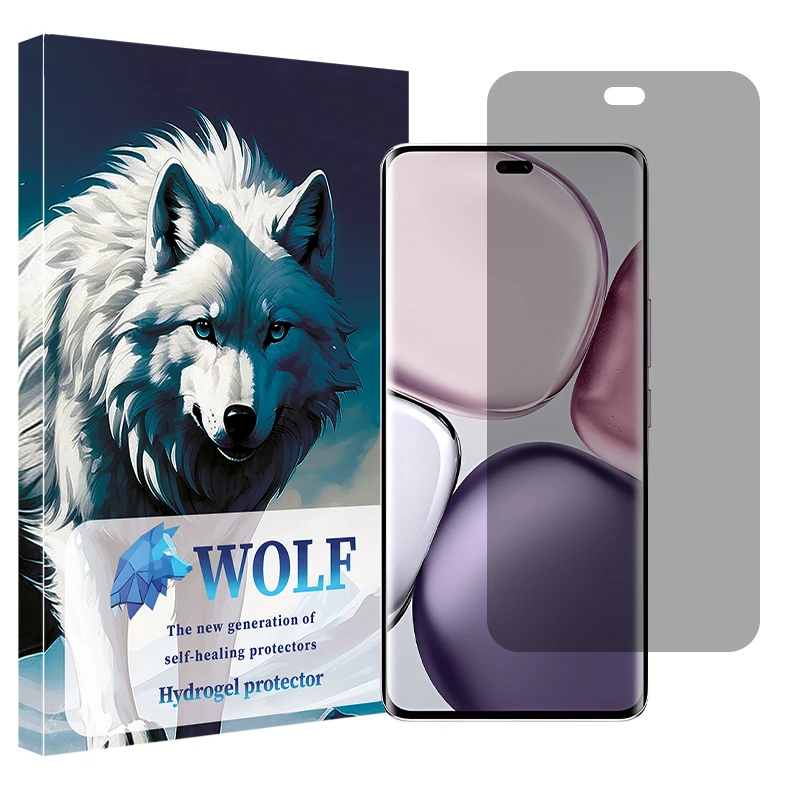 محافظ صفحه نمایش حریم شخصی ولف مدل Tough مناسب برای گوشی موبایل آنر X9c