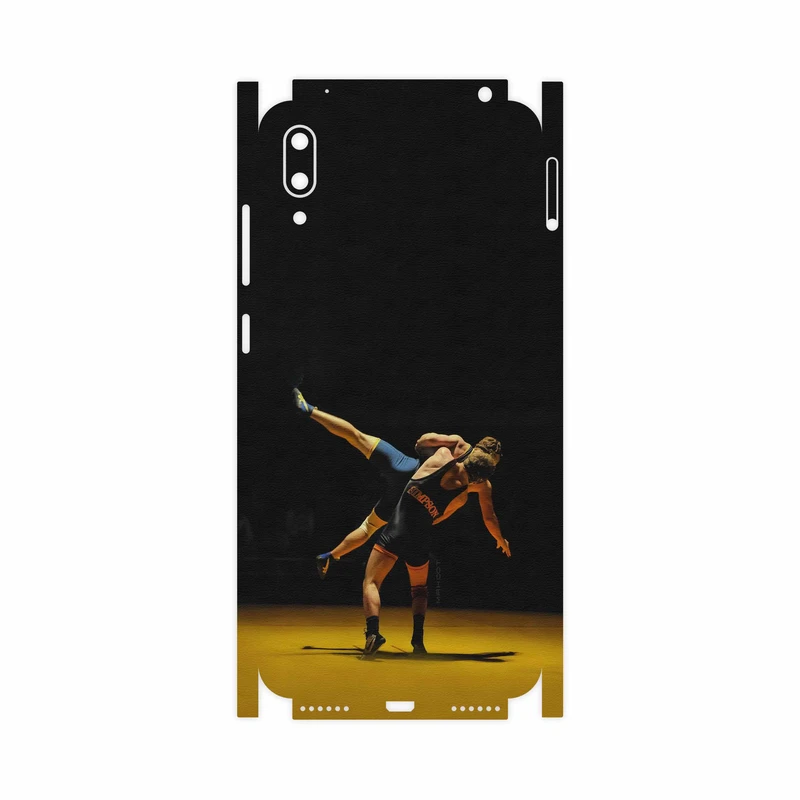 برچسب پوششی ماهوت مدل Wrestling-FullSkin مناسب برای گوشی موبایل هوآوی Y7 Pro 2019