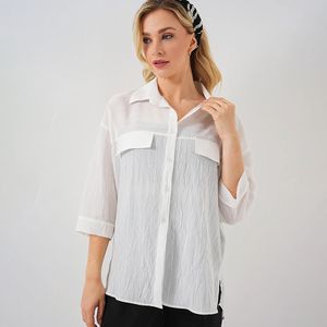 شومیز زنانه نخی بیگ دارت مدل 5040507659061