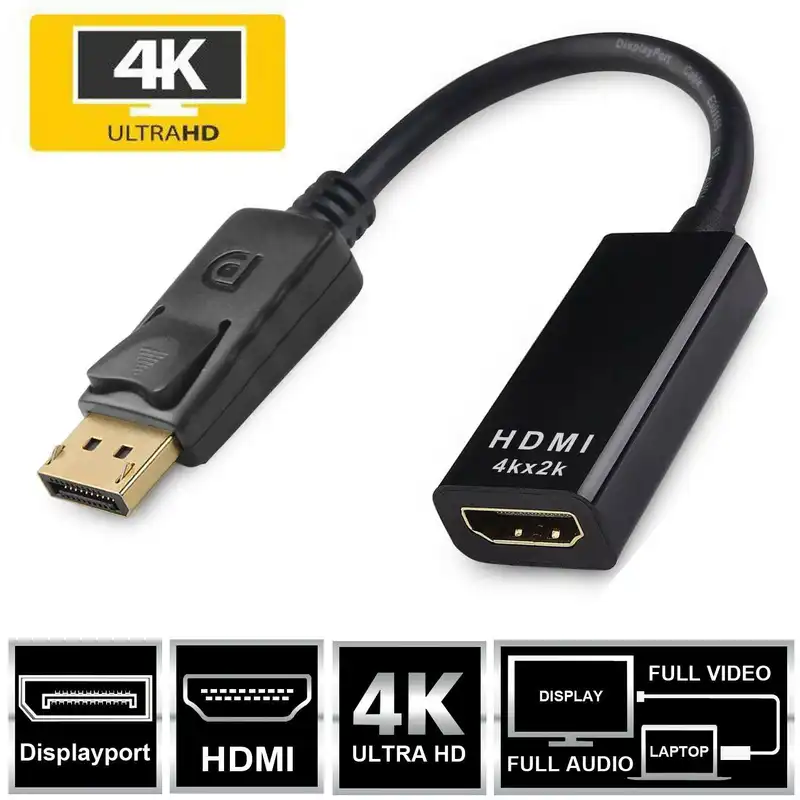 مبدل Display Port به HDMI مدل Ultra 4K