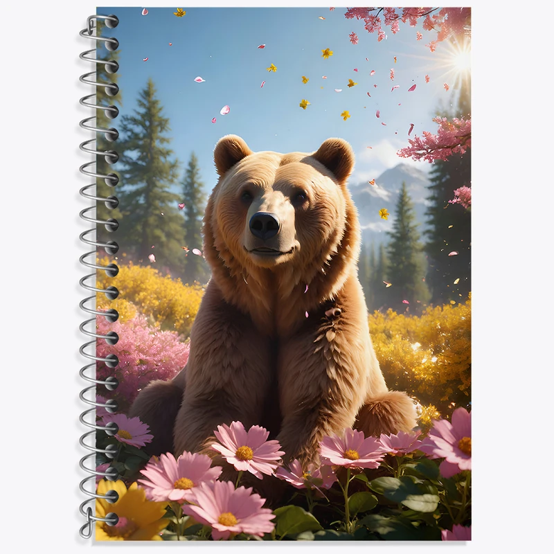 دفتر لغت 50 برگ خندالو طرح خرس بامزه کد N3598