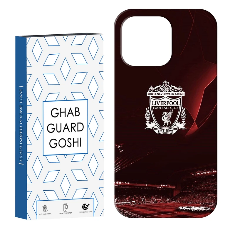 کاور قاب گارد گوشی طرح تیم لیورپول کد Dimo-088 مناسب برای گوشی موبایل اپل IPHONE 16 PRO   