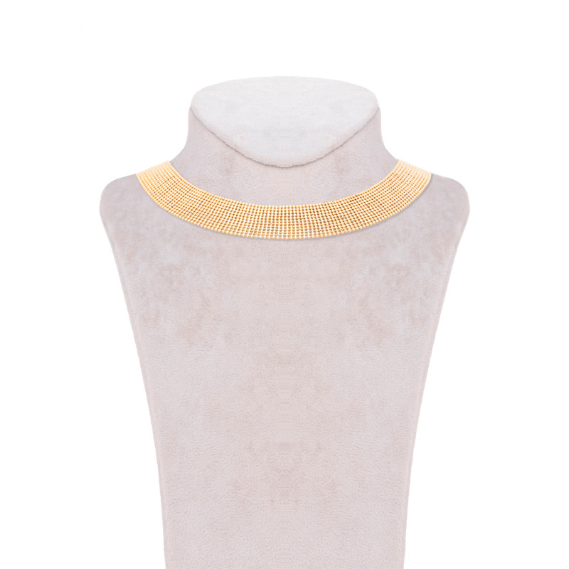 زنجیر طلا 18 عیار زنانه گالری شیدا مجد مدل پونتو پلاس