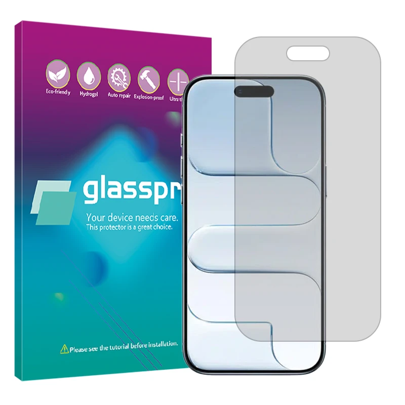 محافظ صفحه نمایش گلس پرو مدل مات مناسب برای گوشی موبایل اپل iPhone 17 Air