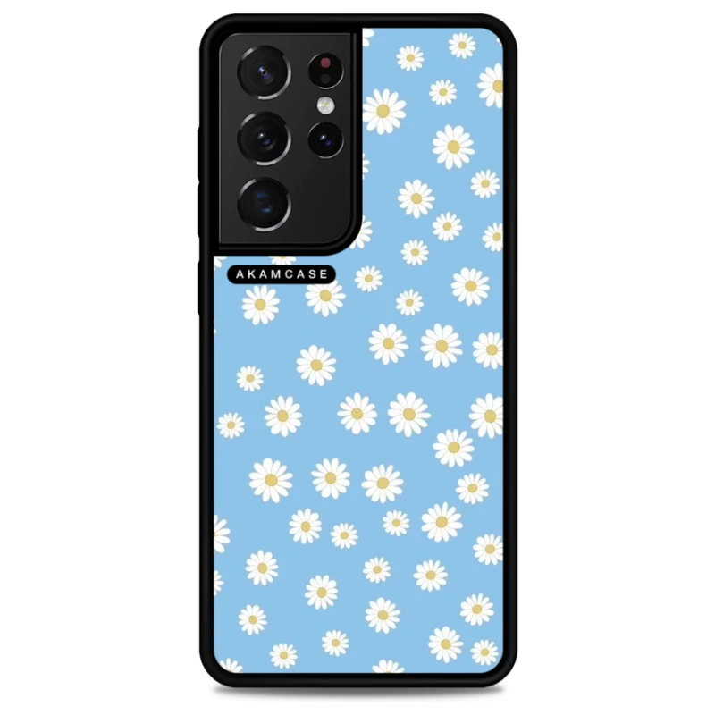 کاور آکام مدل AMC-WSGS21U-FLOWERS-25 مناسب برای گوشی موبایل سامسونگ Galaxy S21 Ultra