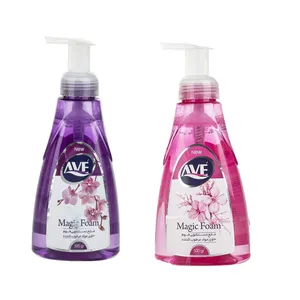 فوم دستشویی اوه مدل pink and purple حجم 500 گرم مجموعه 2 عددی