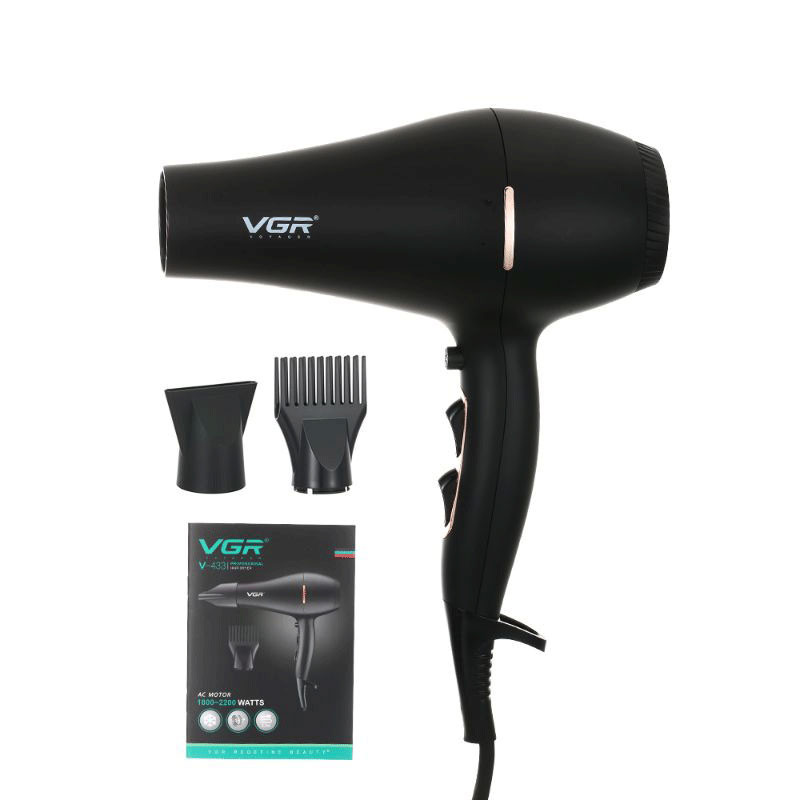 سشوار وی جی ار مدل V-433 سشوار وی جی ار مدل V-433