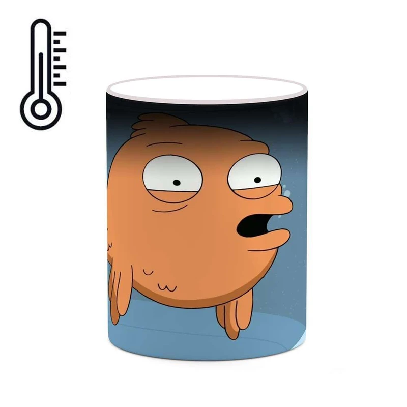 ماگ حرارتی کاکتی مدل کارتون American Dad کد mgh22117