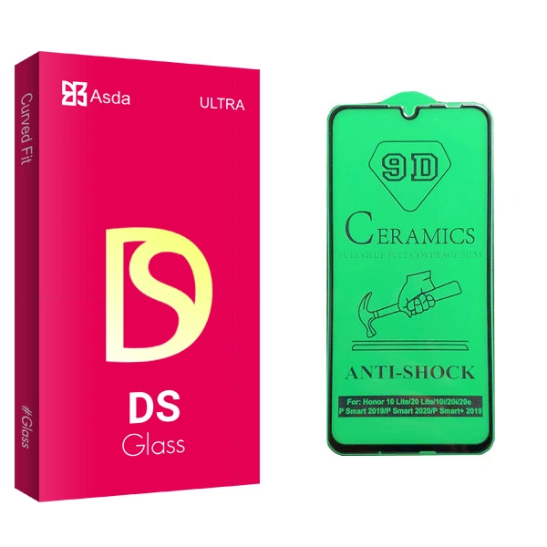 محافظ صفحه نمایش سرامیکی آسدا مدل DS glass مناسب برای گوشی موبایل هوآوی P Smart 2019