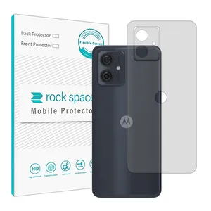 Rock space HyGEL model Transparent phone back protector suitable for Motorola Moto G54 mobile phone