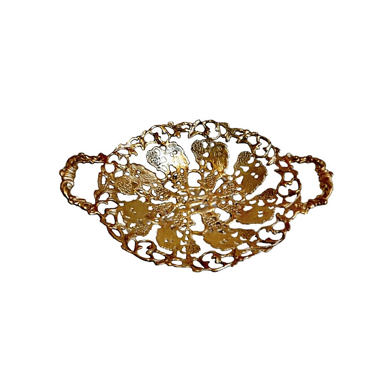 سینی برنجی مدل Ssitk001