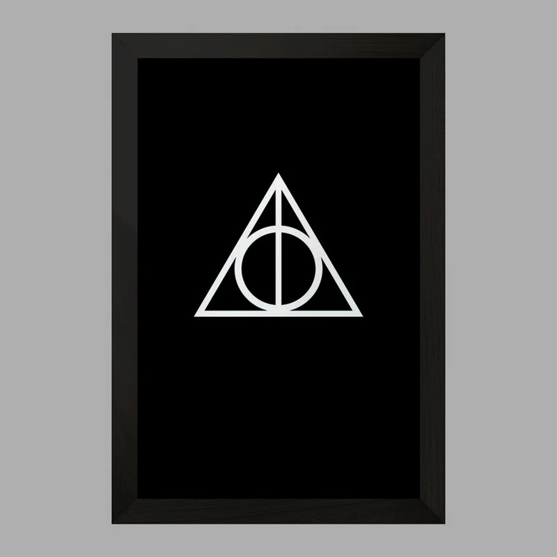 تابلو خندالو مدل هری پاتر یادگاران مرگ کد 24925