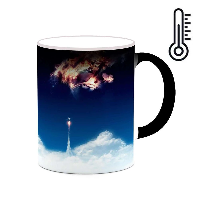 ماگ حرارتی کاکتی مدل فضا و کهکشان کد mgh19996