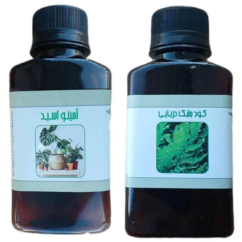 کود مایع امینو اسید و جلبک دریایی مدل life drop حجم 110 میلی لیتر