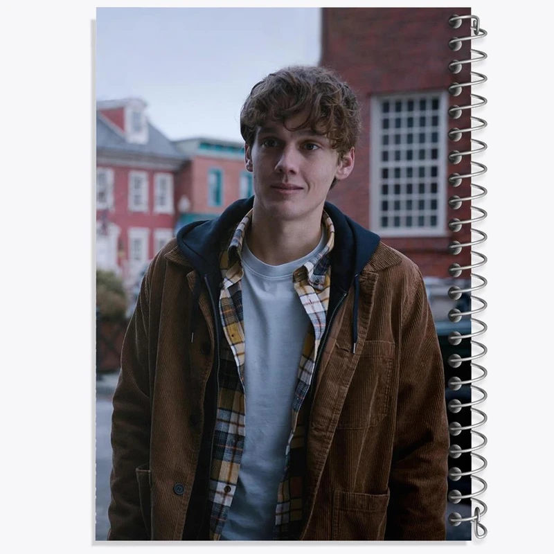 دفتر شطرنجی 50 برگ خندالو طرح سریال ونزدی Wednesday کد 25267