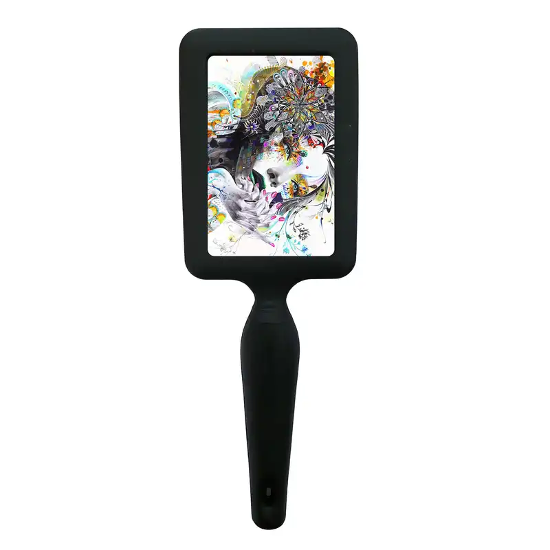 برس مو طرح انتزاعی چهره دختر مدل B1126