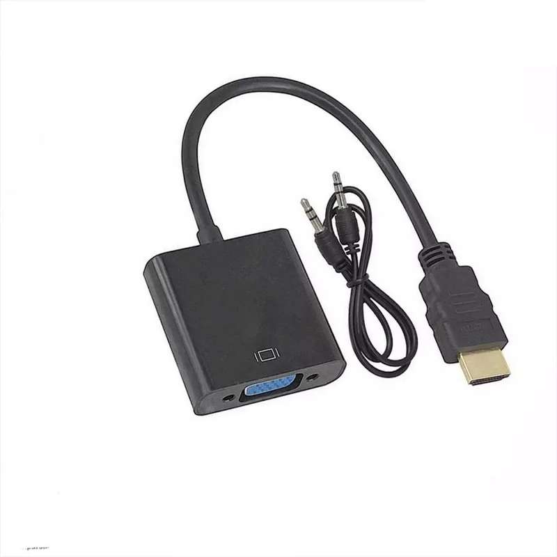 مبدل HDMI به VGA بافو مدل 5855 به همراه کابل AUX