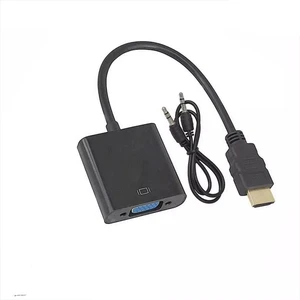 مبدل hdmi به vga مدل 5855 به همراه کابل aux